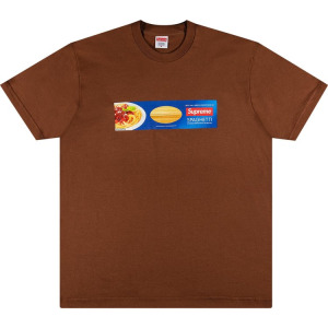 Футболка Supreme Spaghetti Tee 'Brown', коричневый