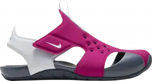 Сандалии Nike Sunray Protect 2 PS 'Fireberry', розовый