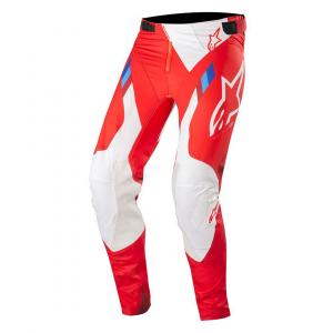 Штаны для мотокросса Alpinestars Supertech, красный/белый/синий