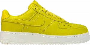 Кроссовки Nike NikeLab Air Force 1 Low 'Citron', желтый