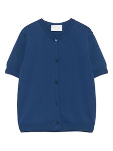 Футболка тонкой вязки Daniele Fiesoli, синий