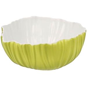 Фарфоровая чаша Kaiser Spirulina 1 шт., фарфор, элегантный, вечный дизайн Kaiser Porzellan, зеленый/белый