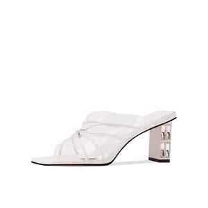 Тапочки-слайды женские, устойчивые к истиранию Shesrim, Pink White