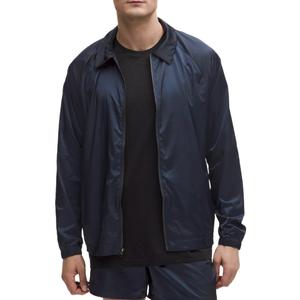 Lululemon Растягивающийся атласный нейлоновый спортивный пиджак, Royal Blue