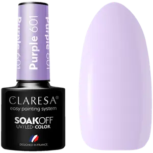 Гибридный лак для ногтей фиолетовый 6 Claresa Soakoff, 5 гр