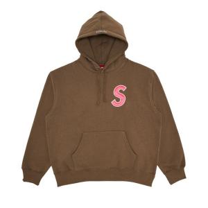 Толстовка Supreme S Logo Hooded Sweatshirt, Dusty Brown