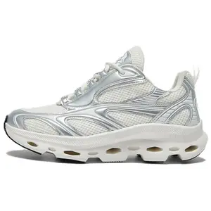 SKAP Износостойкие массивные низкие кроссовки женские экрю серебро, цвет Ecru/Silver