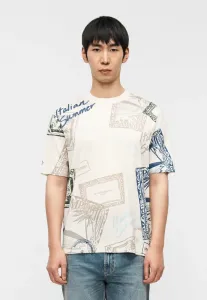 Футболка с принтом Emporio Armani, Multi-Coloured