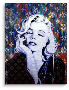 Металлическая картина ArtMind Marilyn Monroe, 40x60 см, многоцветный