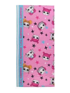 Onomato! Пляжное полотенце LOL Surprise! 70 x 140 см, розовое
