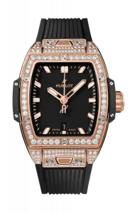 Часы Hublot Spirit of big bang king gold pavé 32 мм