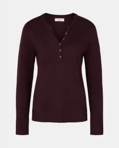 Женская базовая майка из вискозы Woman El Corte Inglés, баклажановый