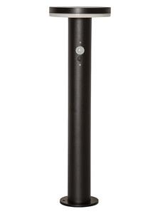 STAR Trading Светодиодный садовый светильник на солнечных батареях "Валетта" черного цвета - (В)50 x Ø 15,5 см