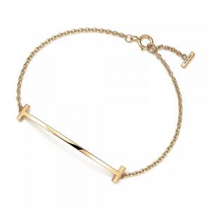 Браслет Tiffany & Co. Tiffany T Smile, золото