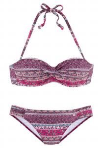 s.Oliver Бикини-бандо в цвете Raspberry, Light Pink