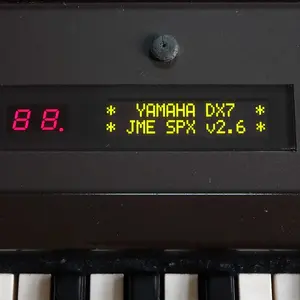 Yamaha DX7 OLED дисплей  ЖК-экран - желтый