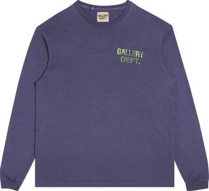 Лонгслив Gallery Dept., темно-синий
