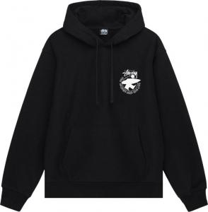 Худи Stussy Beach Roots Hoodie 'Black', черный