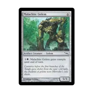 CCG Малахитовый голем (С) (Фольга), MTG - Mirrodin