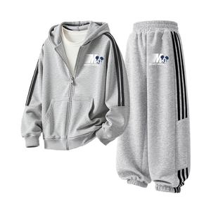 Детская повседневная спортивная одежда Disney, серый