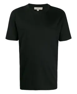 Итальянская хлопковая футболка Canali, черный