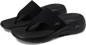 Сандалии SKECHERS Performance Go Walk Arch Fit Sandal, цвет Black/Black