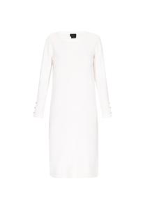 Вязаное платье DreiMaster Klassik Classic, от белого