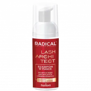Radical шампунь для натуральных и нарощенных ресниц, 50 мл