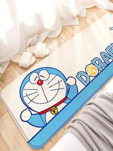 Dajiang Ковер 40х120 см для спальни/гостиной Doraemon IP Collaboration, мягкий, с принтом