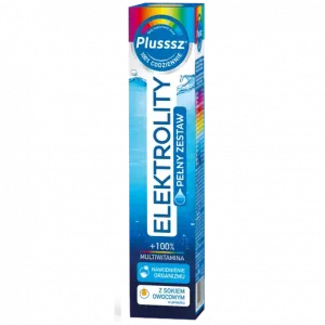 Plusssz Elektrolity Junior Complex шипучие таблетки, 24 таблетки/1 упаковка