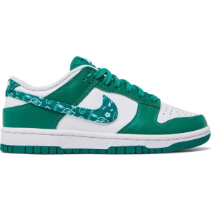 Кроссовки Nike Wmns Dunk Low 'Green Paisley', белый