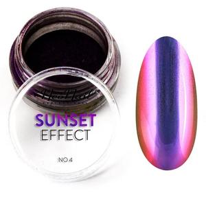 Пудра опалесцирующая фиолетовая NEONAIL SUNSET EFFECT