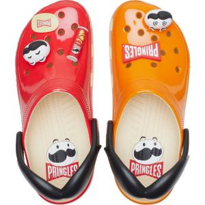 Сабо Crocs Classic x Pringles Unisex, красный/оранжевый