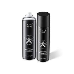 HEFENGYU пенка для бритья, крем для бритья мужской ручной успокаивающий, стабилизирующий и очищающий 250мл*2 SOLEHE