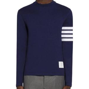 Футболка с длинным рукавом 4 Bar THOM BROWNE, синий