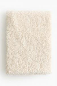 Плюшевое одеяло H&M, 110х150, Светло-бежевый