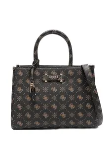 Сумка-тоут с логотипом Guess Usa, коричневый