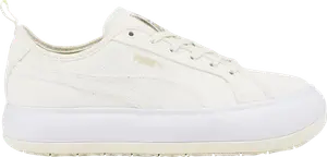 Кроссовки Puma Wmns Suede Mayu Canvas Pristine, кремовый