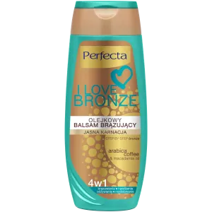 Perfecta I Love Bronze масляный бальзам, постепенно бронзирующий светлую кожу, 250 мл