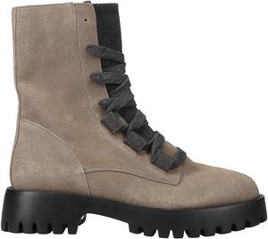 Женские сапоги средней длины VANELi Zabou, Dark Taupe Waterproof Suede