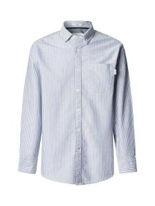 Pepe Jeans Рубашка на пуговицах 'Prescot' комфортного кроя в пыльно-голубом цвете