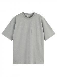 Scotch & Soda Футболка, 1 шт., светло-серого цвета