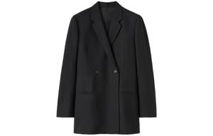 Двубортный блейзер TOTEME, черный