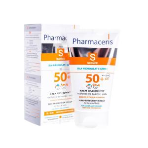 Pharmaceris, S, солнцезащитный крем для лица и тела, SPF 50, 125 мл