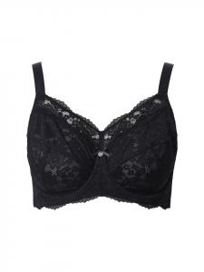 Бюстгальтер на косточках Ulla Popken, черный