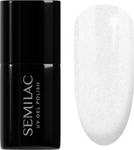 Гибридный лак для ногтей Semilac UV Hybrid Black & White, 091 Glitter Milk 7 ml