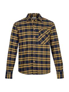 Рубашка на пуговицах классического кроя Shiwi Brad, темно-синий