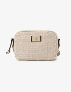 Сумка U.S. Polo Assn Woven Tweed Crossbody, кремовый