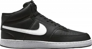 Кроссовки Nike Court Vision Mid Next Nature 'Black White', черный