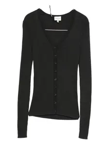 Кардиган с V-образным вырезом Herskind, серый